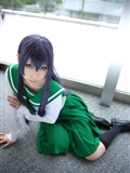 [Cosplay] 2013.04.09 游戏美女丝袜套图 Sexy Saeko Busujima(23)